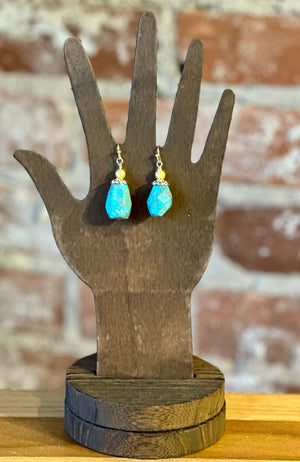 Magnesite Cubed Earrings