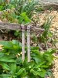 Sparkle & Shine Baguette Drop CZ Earrings