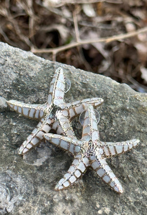 Sunny Starfish Drop Earrings