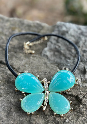 Butterfly Statement Collar Necklace