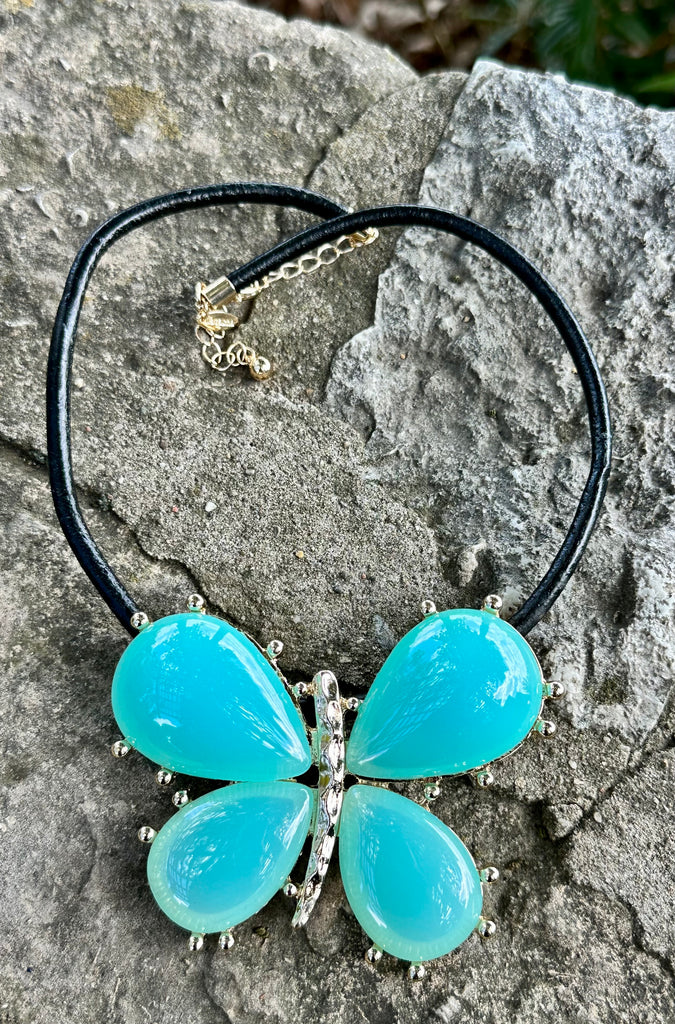 Butterfly Statement Collar Necklace