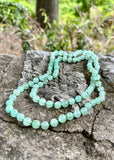 Green Aventurine Beaded Endless Necklace