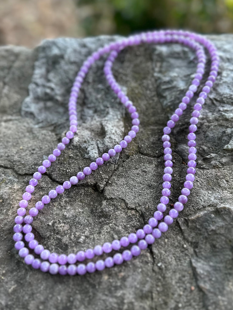 Amethyst Endless Beaded Necklace