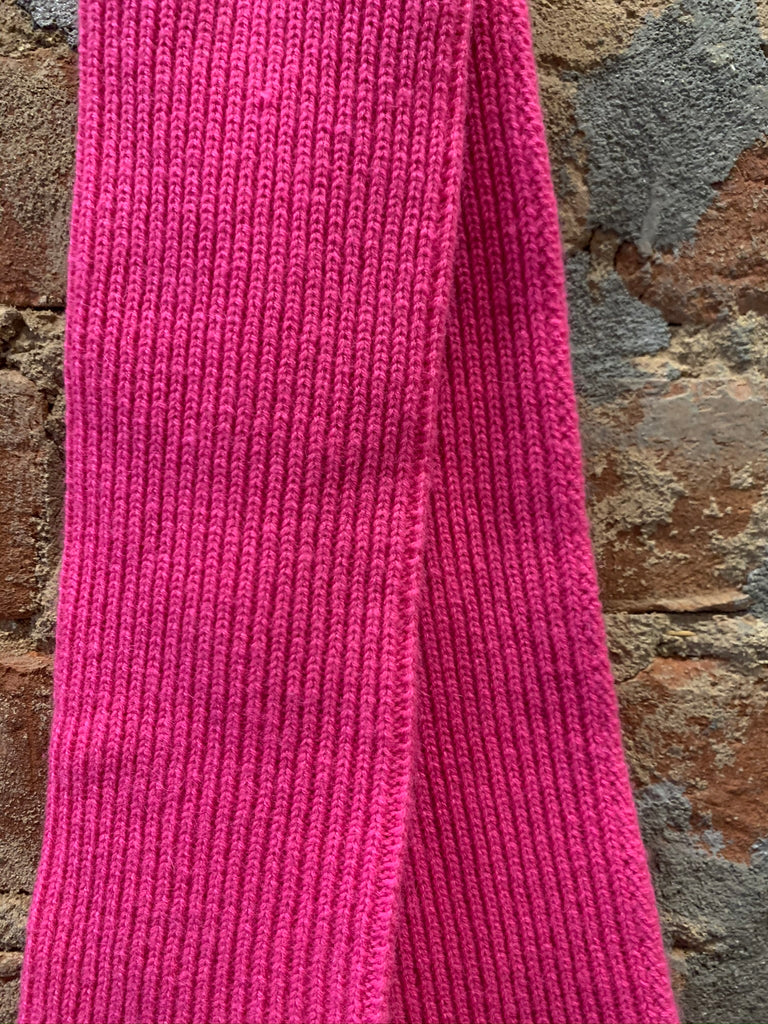 Ugg Australia Women's Luxe Bright Pink Long Cuff Tech Knit Gloves