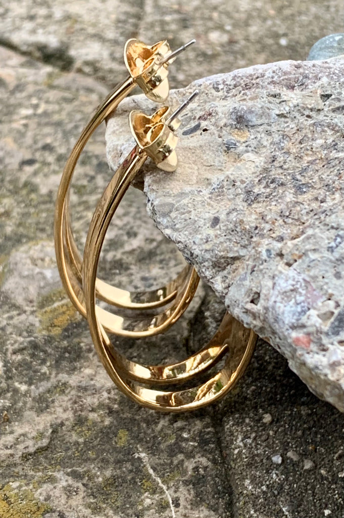 Robert Lee Morris Open J-Hoop Earrings