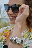 Marc Jacobs Yellow Havana Cat Eye Sunglasses
