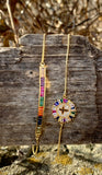 Rainbow Cross Bracelet Set