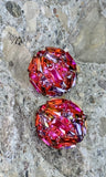 Kate Spade New York Red Brilliant Baguette Statement Stud Earrings