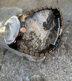 Coach Black Bracelet Crystal Accent Ceramic Astor Watch