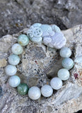 Carved Pixiu Natural Jade Bracelet