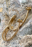 Robert Lee Morris Open J-Hoop Earrings