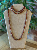Immeasurable Goldstone Endless Beaded Necklace