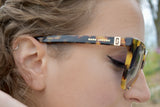 Marc Jacobs Yellow Havana Cat Eye Sunglasses