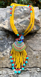 Peacock of Love Gemstone Necklace