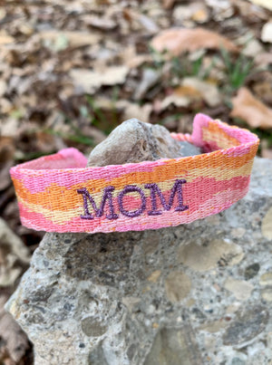 MOM Woven Friendship Bracelet
