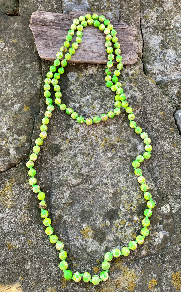 Immeasurable Green Jasper Necklace