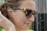 Marc Jacobs Yellow Havana Cat Eye Sunglasses