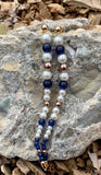 Imitation Pearl & Bead Duster Earrings
