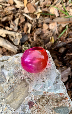 Vince Camuto Ombre Pink Dome Ring Size 7