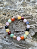 Multi-Color Gemstone Bracelet