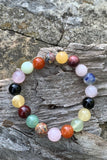 Multi-Color Gemstone Bracelet