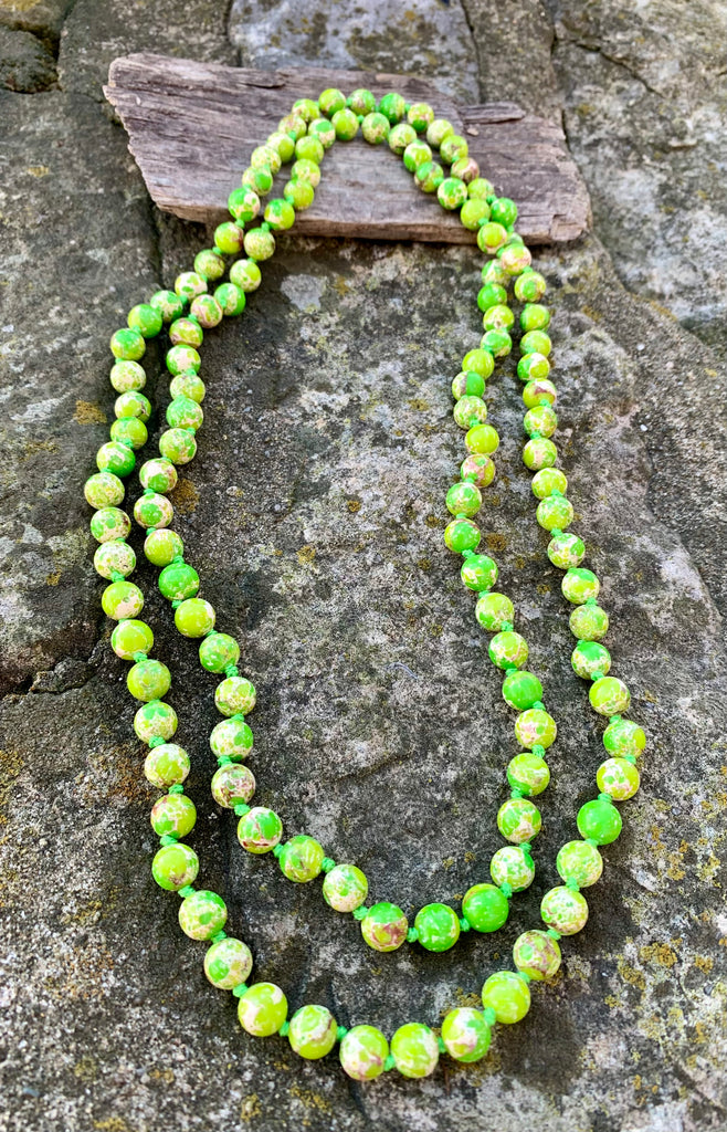 Immeasurable Green Jasper Necklace