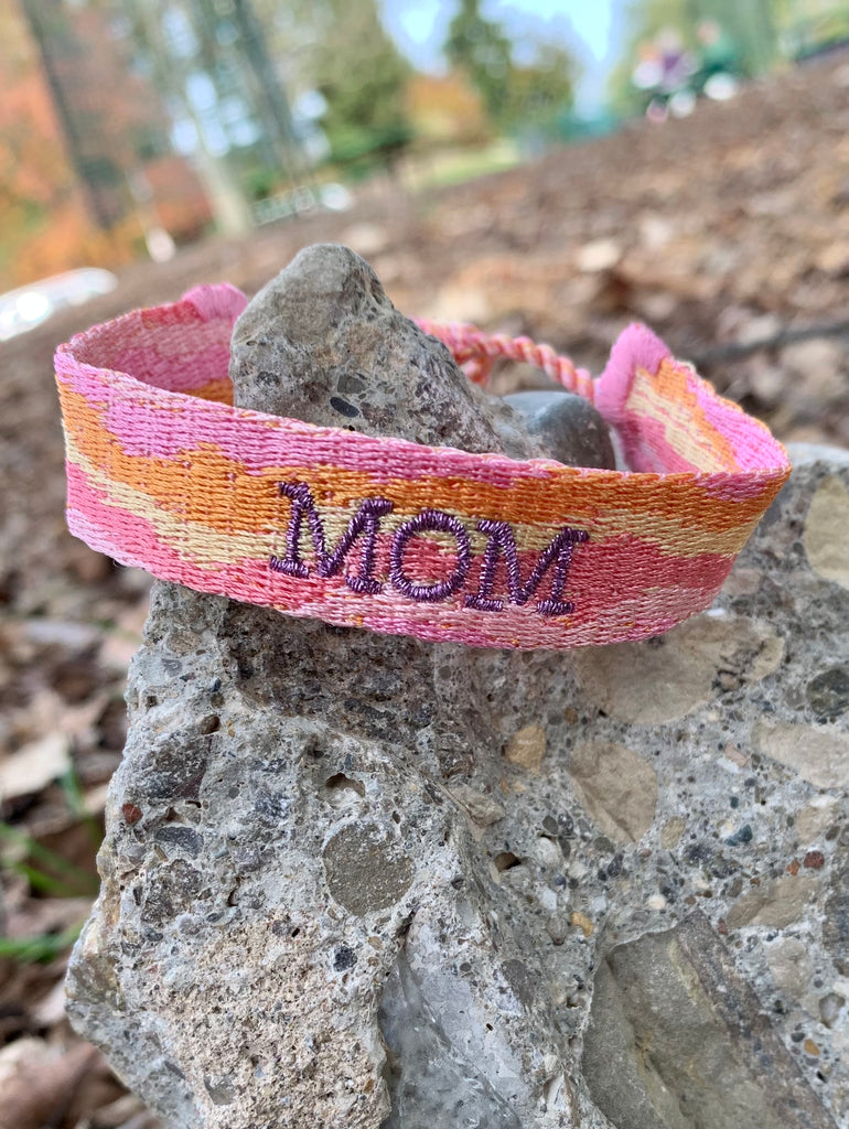 MOM Woven Friendship Bracelet