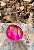 Vince Camuto Ombre Pink Dome Ring Size 7