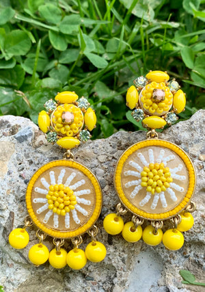 J-Crew Chandelier Drop Clip-On Earrings