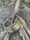 Robert Lee Morris Soho Two-Tone Sculptural Wire Bangle Bracelet