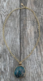 "Not Your Everyday" Apatite Pendant Necklace