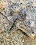 lonna & lilly Marcasite Double Star Hair Barrett