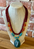 Agate Ambrosia Statement Necklace