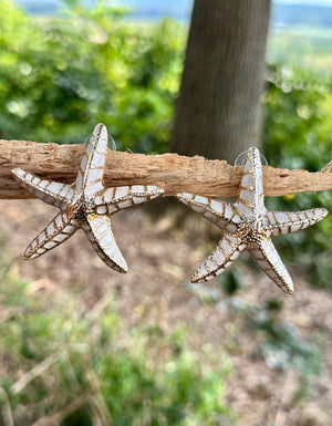 Sunny Starfish Drop Earrings