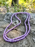 Barse Purple Amethyst Endless Beaded Necklace