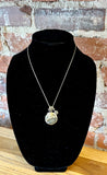 Double Sided Taurus Coin Charm Pendant Necklace