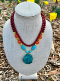 Agate Ambrosia Statement Necklace