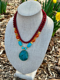 Agate Ambrosia Statement Necklace