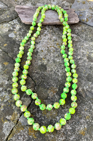 Immeasurable Green Jasper Necklace