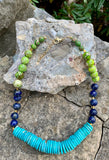 Shades of Earth Lapis Necklace