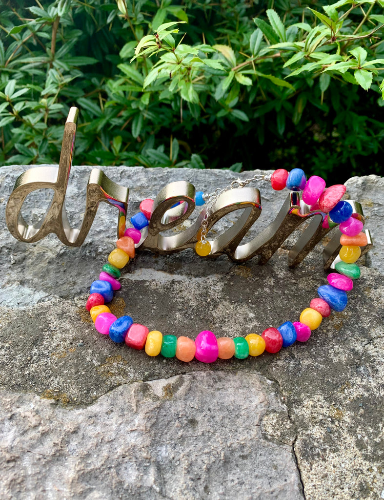 "Colors of Joy" Multi-Gemstone Choker Necklace
