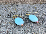 Amazonite & Agate Drop Earrings