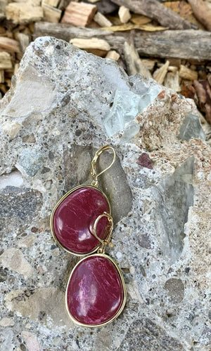 Jasper Drop Earrings