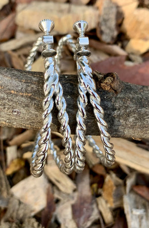 Vince Camuto Twisted Cross Hoop Clip-On Earrings