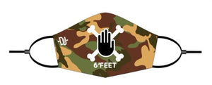 Fatigue 6'ft Crossbones & Hand Face Mask