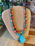 Ocean Jade Turquoise Statement Necklace