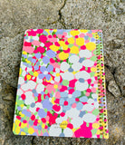 Kate Spade New York Multi-Color Floral Dot Concealed Spiral Notebook