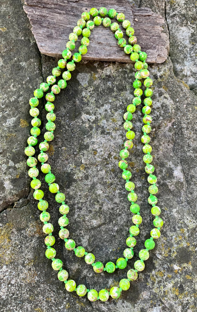Immeasurable Green Jasper Necklace