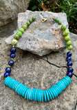 Shades of Earth Lapis Necklace