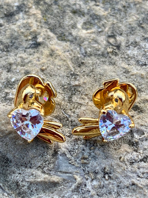 Love Bird Stone Earrings